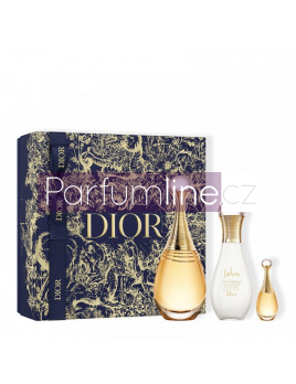 Christian Dior Jadore SET: Parfumovaná voda 100ml + Parfumovaná voda 5ml + Tělové mléko 75ml