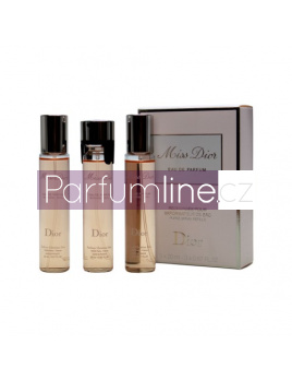 Christian Dior Miss Dior 2011, Parfémovaná voda 3x20ml - Náplne s rozprašovačom
