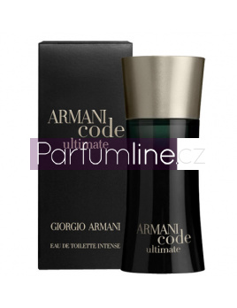 Giorgio Armani Code Ultimate, Toaletní voda 75ml - Intense, Tester
