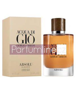 Giorgio Armani Acqua di Gio Absolu, Parfémovaná voda 75ml