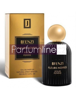 Jfenzi Fleurs Noires Pour Femme, Parfémovaná voda 100ml (Alternativa parfemu Tom Ford Black Orchid)