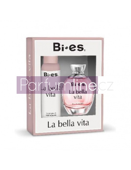 Bi-es La Bella Vita SET: Parfémovaná voda 100ml + Deodorant 150ml (Alternativa parfemu Lancome La Vie Est Belle)