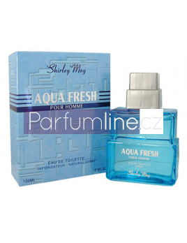 Shirley May Aqua Fresh Pour Homme, Toaletní voda 100ml(Alternatíva vône Versace Man Eau Fraiche)