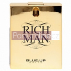 Blue up Paris Rich Man for men, Toaletní voda 100ml (Alternatíva parfému Paco Rabanne 1 million) - Zlata edicia