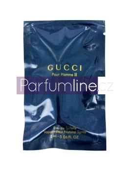 Gucci Pour Homme II., Vzorek vůně