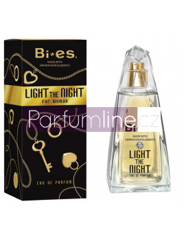 Bi-es Light The Night, Parfémovaná voda 100ml (Alternaíva vône Hugo Boss Boss Nuit Pour Femme)