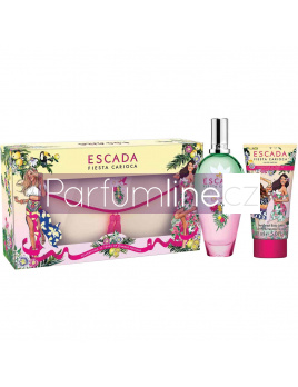 Escada Fiesta Carioca, toaletní voda 100 ml + tělové mléko 150 ml + kosmetická taška