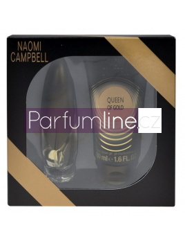 Naomi Campbell Queen of Gold, Edt 15ml + 50ml Sprchový gél
