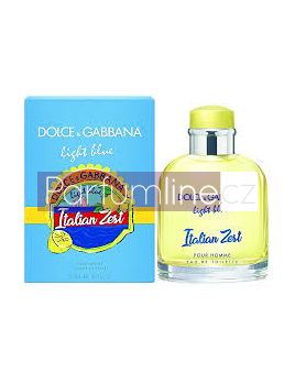 Dolce & Gabbana Light Blue Italian Zest, Toaletní voda 75ml