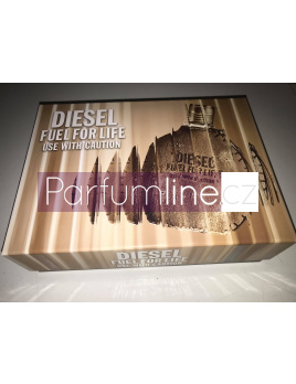 Prázdna Krabica Diesel Fuel for life, Rozmery: 26cm x 19cm x 9cm