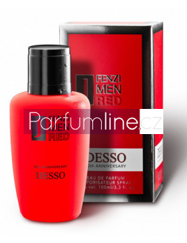 J Fenzi Desso Red Men Toaletní voda 100ml, (Alternativa parfemu Hugo Boss Hugo Red)