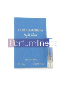 Dolce & Gabbana Light Blue, Vzorek vůně