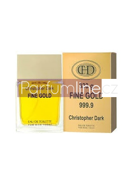 Christopher Dark Fine Gold 999,9, Toaletní voda 100ml (Alternatíva parfému Paco Rabanne 1 million)