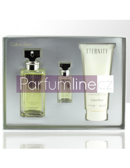 Calvin Klein Eternity Woman SET: Parfémovaná voda 100ml + Parfémovaná voda 10ml + Tělové mléko 200ml