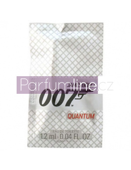 James Bond 007 Quantum, Vzorek vůně