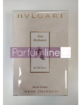 Bvlgari Eau Parfumée au Thé Blanc SET: Kolínska voda 75ml + Kolínska voda 10ml