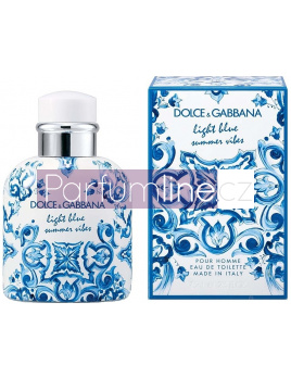 Dolce & Gabbana Light Blue Summer Vibes Pour Homme, Toaletní voda 75ml
