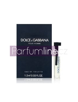 Dolce & Gabbana Pour Homme, Vzorek vůně