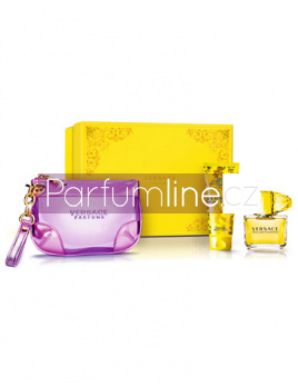 Versace Yellow Diamond, Edt 90ml + 100ml tělové mléko + kosmetická taška