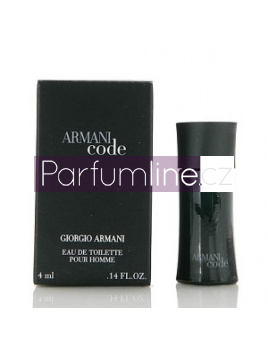 Giorgio Armani Black Code, Toaletní voda 4ml