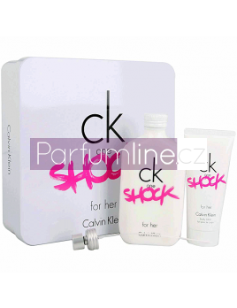Calvin Klein One Shock For Her SET: Toaletní voda 200ml + Tělové mléko 100ml