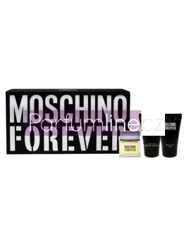 Moschino Forever, Edt 4,5ml + 25ml Sprchový gél + 25ml balzám po holení