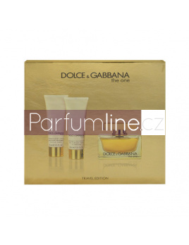 Dolce & Gabbana The One, Edp 75ml + 50ml tělové mléko + 50ml Sprchový gél