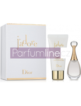 Christian Dior Jadore mini SET: Parfumovaná voda 5ml + Tělové mléko 20ml