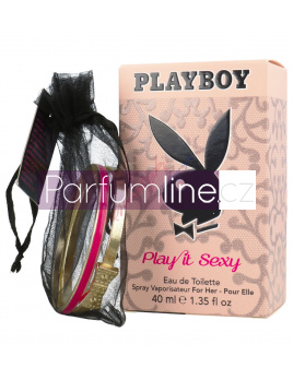 Playboy Play It Sexy For Her, Toaletní voda 40 ml + náramok