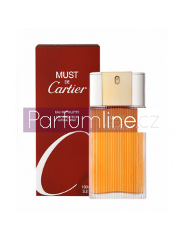 Cartier Must, Toaletní voda 100ml