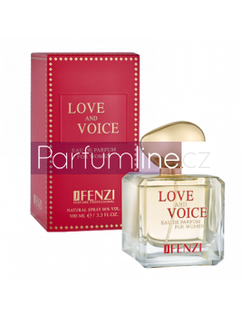 JFenzi Love and Voice, parfémovana voda 100ml (alternatíva vône Valentino Voce Viva)
