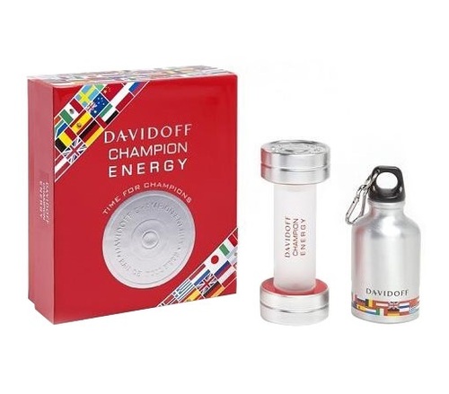 Davidoff Champion Energy, Toaletní voda 90ml + láhev na pití