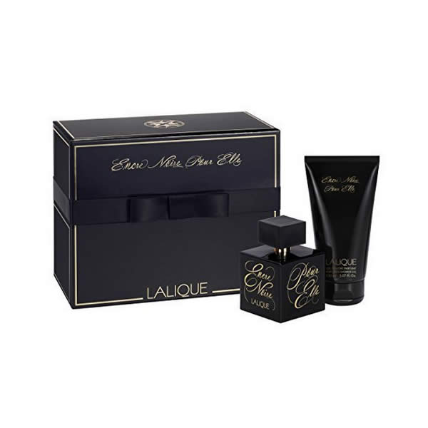 Lalique Encre Noire SET: Parfémovaná voda 100ml + Sprchovací gél 150ml