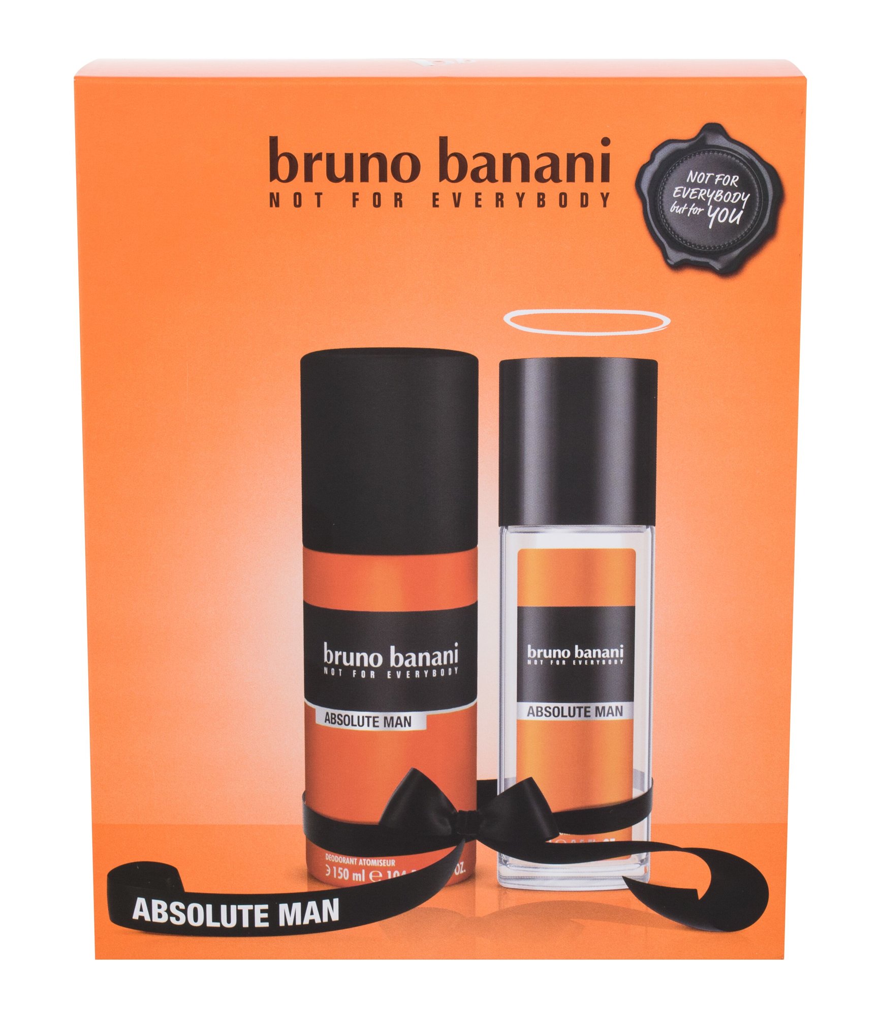 Bruno Banani Absolute Man, Deodorant v skle 75 ml + deospray150 ml